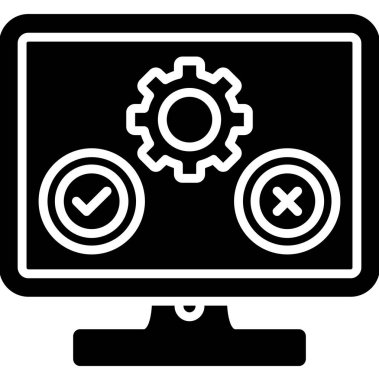 Ekran simgesini izle. Basit resimleme