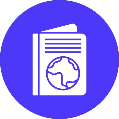 belge simgesi vektör illüstrasyonu