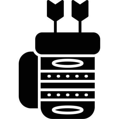 robot ikon vektör illüstrasyonu