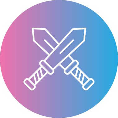 Bir kılıcın vektör illüstrasyonuName