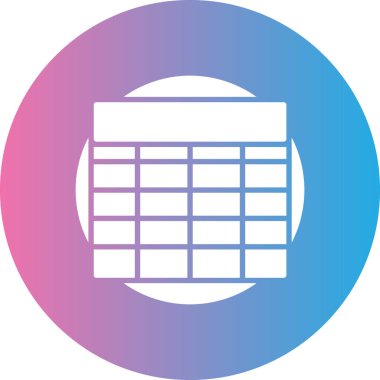 vektör Takvimi Simgesi illüstrasyonu