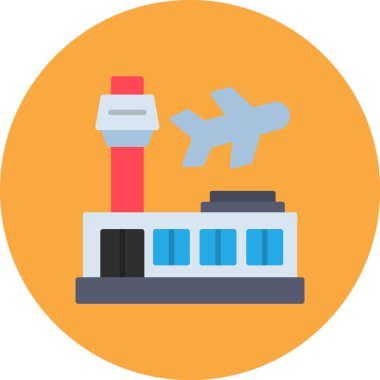 Uçak. Web simgesi basit illüstrasyon