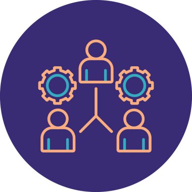 iş simgesi vektör illüstrasyonu