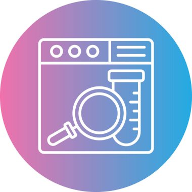 seo modern simgesinin vektör illüstrasyonu