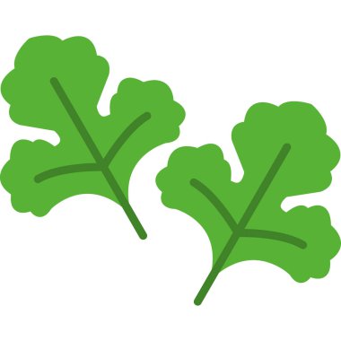 Kişniş, Her Kullanım İçin Basit Vektör Simgesi