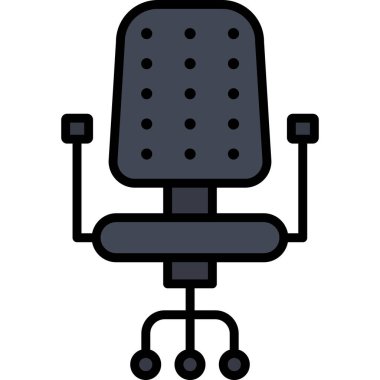 ofis masası vektör simgesi