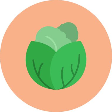 Bitki simgesinin vektör illüstrasyonu