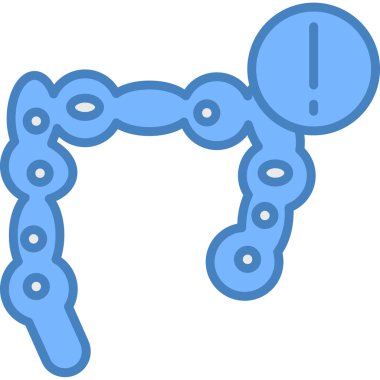 zincir zincir simgesi düz biçimli