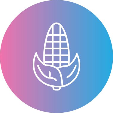 vektör mısır simgesi illüstrasyonu