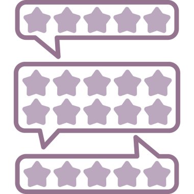 yıldız simgesi, vektör çizimi