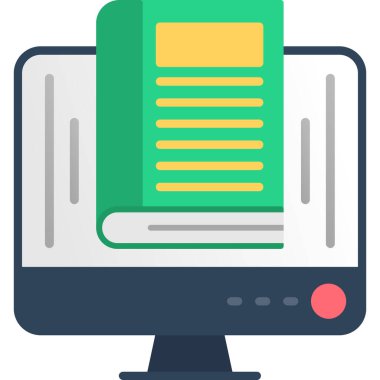 Web sayfası simgesi, vektör illüstrasyonu