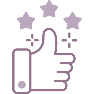 Gibi. Web simgesi basit illüstrasyon