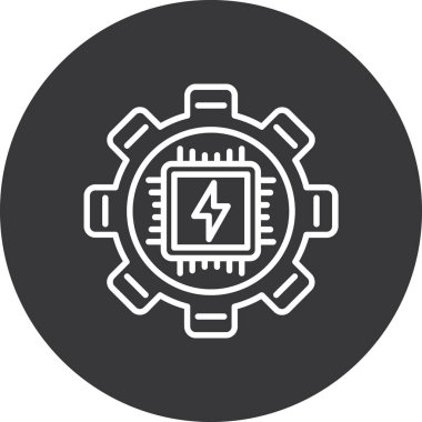 seo modern simgesinin vektör illüstrasyonu