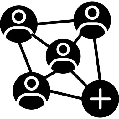 Ağ simgesi, vektör illüstrasyonu