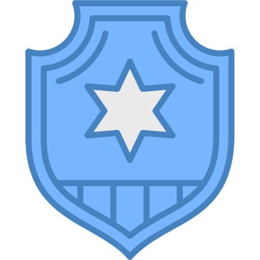 shield icon. simple illustration