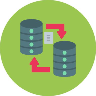 Veri Taşıması, Her Kullanım İçin Basit Vektör Simgesi