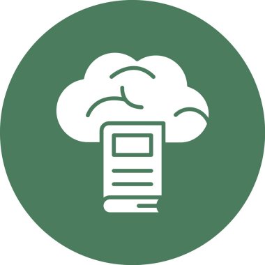 Bulut deposu. Basit resimleme