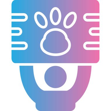 hayvan simgesi vektör illüstrasyonu