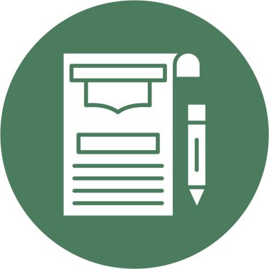 Dosya simgesinin vektör illüstrasyonu