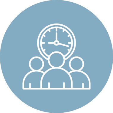 İş ikonu. Web için iş vektör simgelerinin basit illüstrasyonu