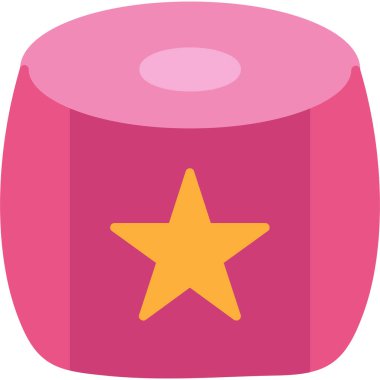 Bir yıldızın vektör illüstrasyonu