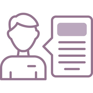 Kağıt belgeleri ve belge vektör simgesi tasarımı olan adam