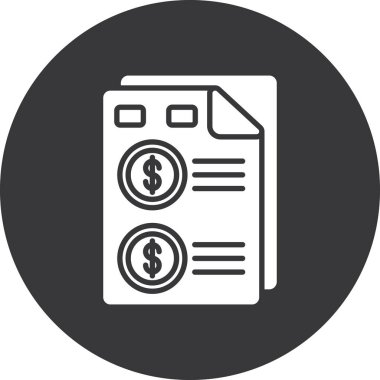 para vektörü simgesi modern illüstrasyon