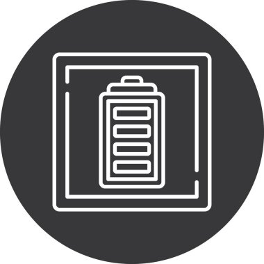 pil vektör illüstrasyonu