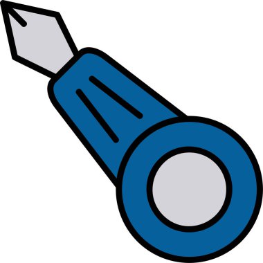 tornavida aracı simgesini, vektör çizim