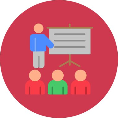 İş tanıtımı vektör çizim