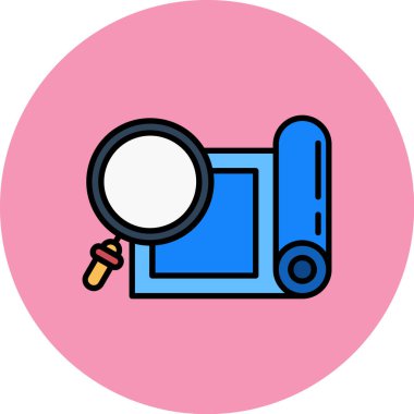 seo modern simgesinin vektör illüstrasyonu