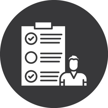 Pano. Web simgesi basit illüstrasyon