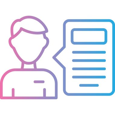 Kimlik kartı. Basit resimleme