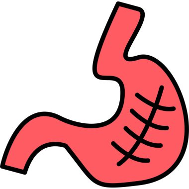 Midem. Web simgesi basit illüstrasyon