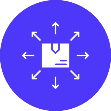 yön ikonu vektör illüstrasyonu