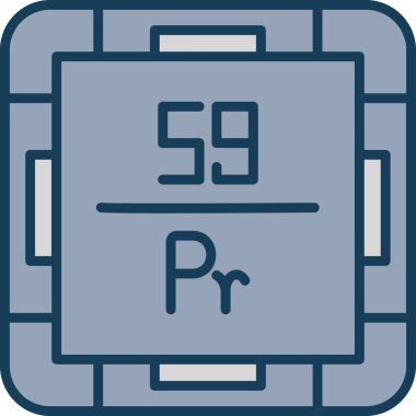 Dijital modern simgenin vektör illüstrasyonu