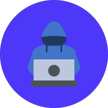 Bilgisayar modern simgesinin vektör illüstrasyonu