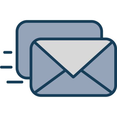 e- posta iletisi vektör illüstrasyonu