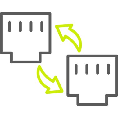 Konuş. Web simgesi basit illüstrasyon