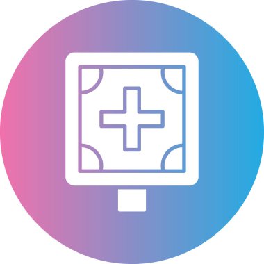 Modern simgenin vektör illüstrasyonu