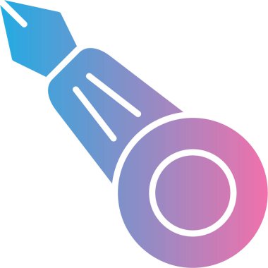 fırça. Web simgesi basit illüstrasyon