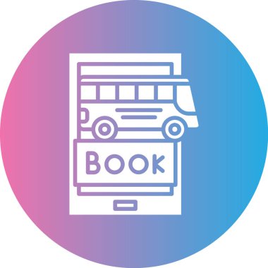 Kitap. Web simgesi basit illüstrasyon