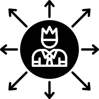 Ağ Vektörü Kabartma Simgesi Tasarımı