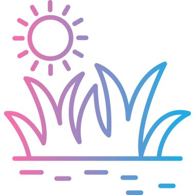 Güneş Simgesi Vektör illüstrasyonu