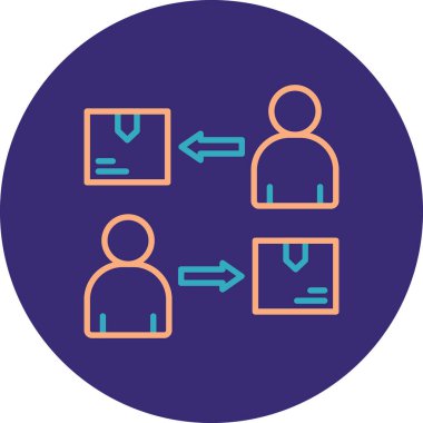 seo modern simgesinin vektör illüstrasyonu