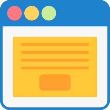 tarayıcı pencere arayüzü simgesi