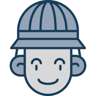 Evlat. Web simgesi basit illüstrasyon