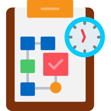Takvim. Web simgesi basit illüstrasyon