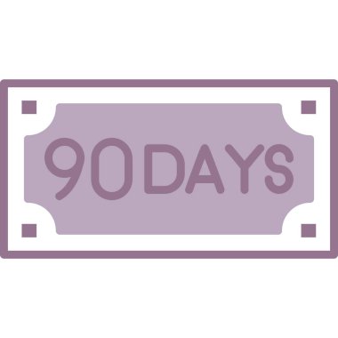 Kullanım için bir takvim simgesi tasarımı