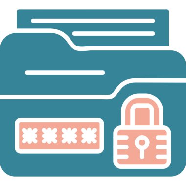 parola kart vektör çizimi